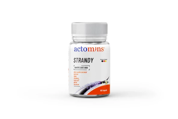 ACTOMINS® STRANDY | PARLAK, GÜÇLÜ, SAĞLIKLI SAÇ VE SAÇ DERİSİ İÇİN TAKVİYE EDİCİ GIDA - 7