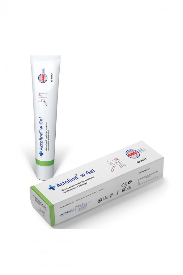ACTOLIND W GEL 50 ML  Yara İyileştirme Jeli - 4