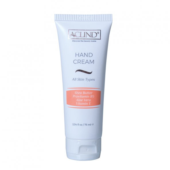 ACLIND HAND CREAM 75 ml  El Kremi  Güzellik Serisi - 4