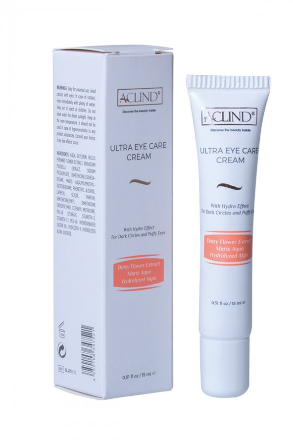ACLIND ULTRA EYE CARE CREAM 15 ml  Göz Altı Bakım Kremi  Güzellik Serisi - 3