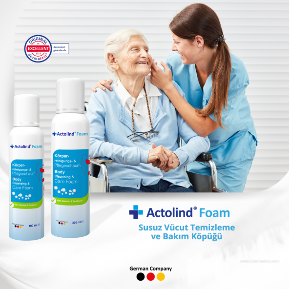 Actolind Foam 300 ml  Vücut Temizleme Köpüğü - 4