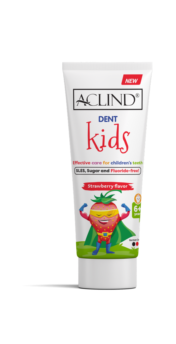 Aclind Dent Kids 15 ml  Çocuklar için Florür İçermeyen Diş Macunu - 5