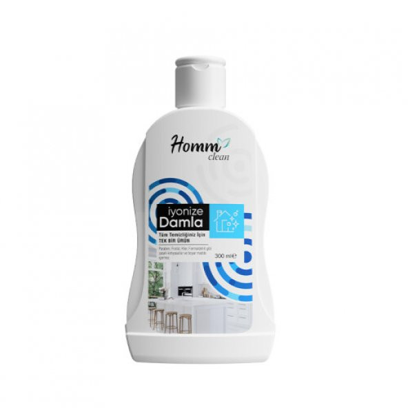 HOMM CLEAN İYONİZE DAMLA 300 ML