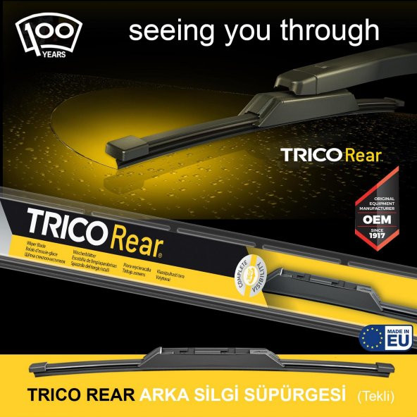Trico MULTIFIT Arka Tek Silecek 250mm RM250A - Resim 2