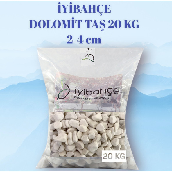 İYİBAHÇE Dolomit Taş 2-4 cm 20 Kg
