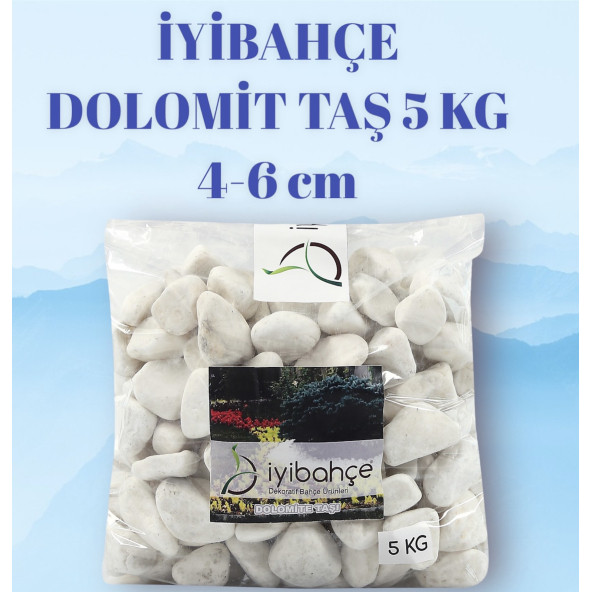 İYİBAHÇE Dolomit Taş 4-6 cm 5 Kg