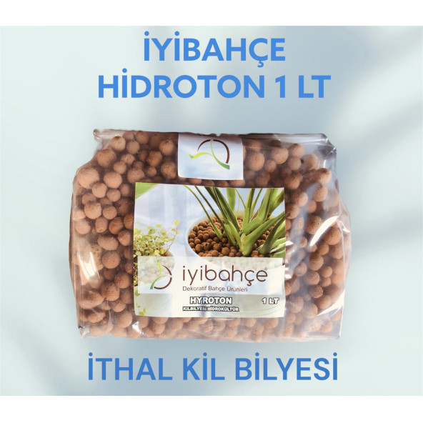 İYİBAHÇE HİDROTON KİL BİLYESİ 1 LT İthal Yuvarlak - 1