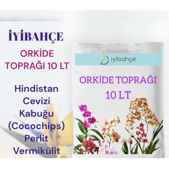 İYİBAHÇE ORKİDE TOPRAĞI 10 LT - 1