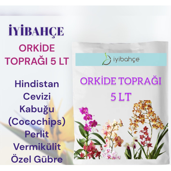 İYİBAHÇE ORKİDE TOPRAĞI 5 LT