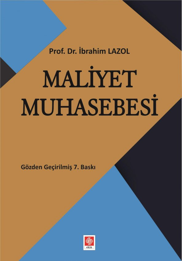 Maliyet Muhasebesi İbrahim Lazol - Resim 1