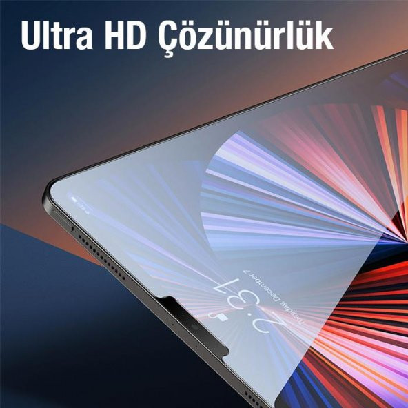 Baseus Paperfeel Ultra HD Çözünürlük Pet Materyal Apple iPad Mini 6 Ekran Koruyucu Darbe Emici Pet - 3