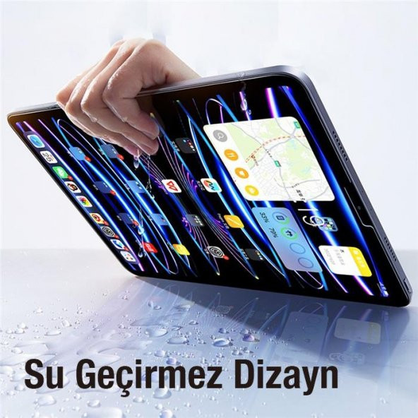 Baseus Paperfeel Ultra HD Çözünürlük Pet Materyal Apple iPad Mini 6 Ekran Koruyucu Darbe Emici Pet - 7