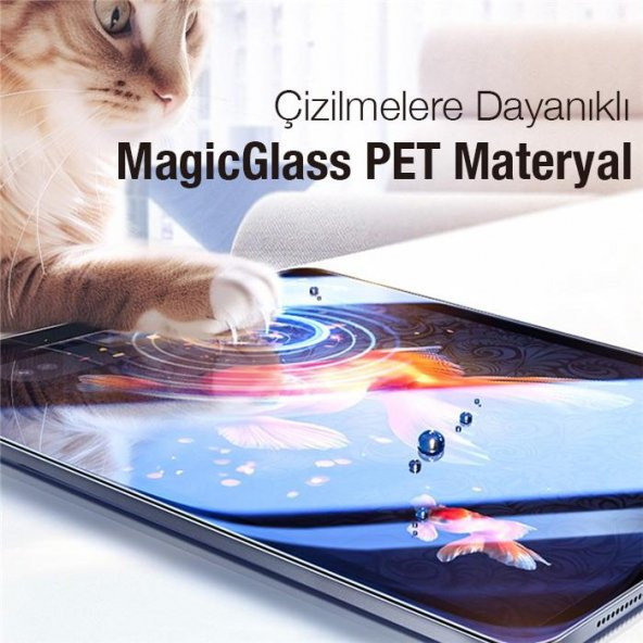 Baseus Paperfeel Ultra HD Çözünürlük Pet Materyal Apple iPad 12.9inç (2018-2022) Ekran Koruyucu Darbe Emici Pet - 3