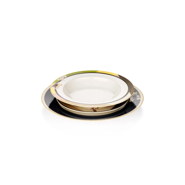 Schafer Fiesta Yemek Takımı 24 Parça-Kuşlu - 7