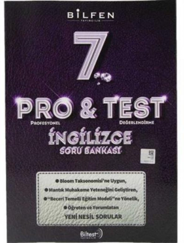 Bilfen Yayınları 7. sınıf İngilizce Protest Soru B