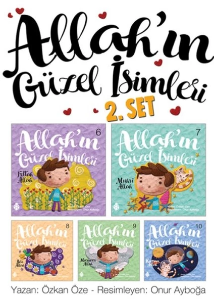 Allah'ın Güzel İsimleri Seti 2 (5 Kitap)