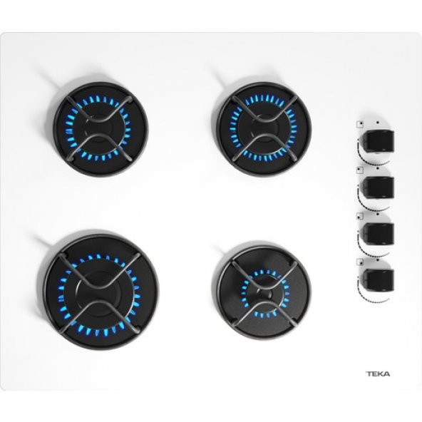 Teka Gbe 64002 Kbc Beyaz Ankastre Ocak - 2