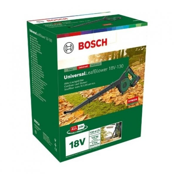Bosch UniversalLeafBlower 18V-130 YaprakÜfleme - 5