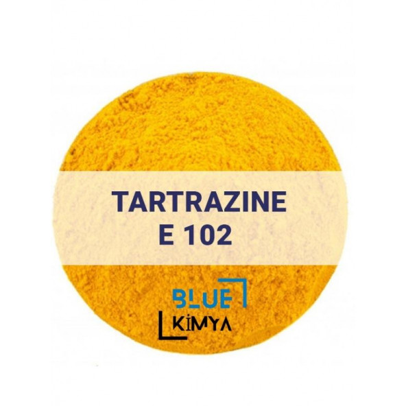 Tartrazine E102 Tartrazin Sarı Toz Gıda Boyası 50 Gr