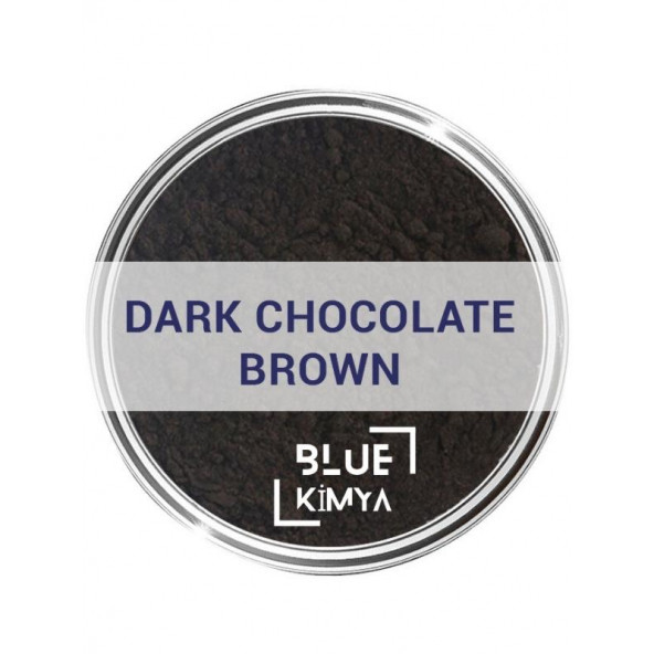 Dark Chocolate Brown E155 Kahve Rengi Toz Gıda Boyası 10 Gr