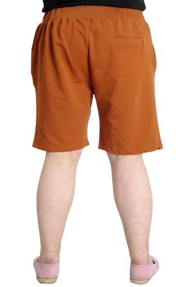 Mode XL Büyük Beden Erkek Kapri SIMPLE 23405 Tarçın - Resim 4