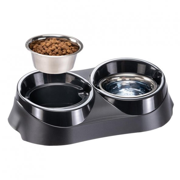 Ferplast Duo Feed 3 İkili Mama ve Su Kabı 3L - 4