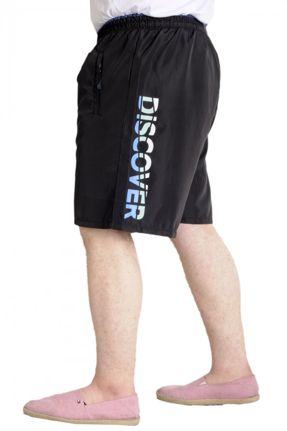 Mode XL Erkek Deniz Şortu DISCOVER 23456 Siyah - 2