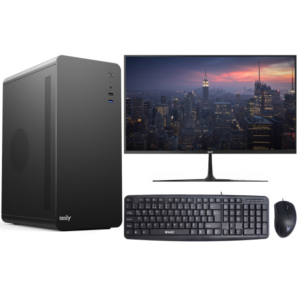 İzoly Dies X İ5-12400 16GB 256GB SSD 22 Masaüstü Bilgisayar ürün görseli 1