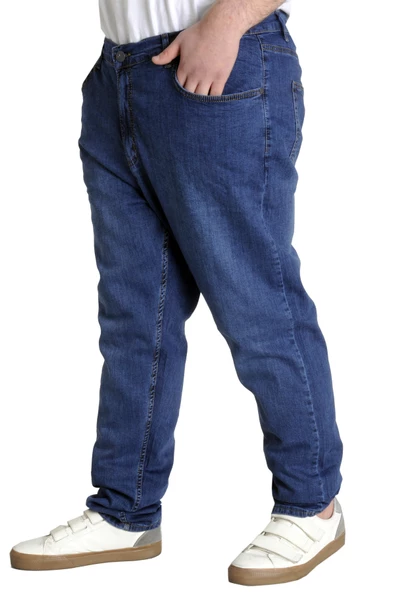 Mode XL Erkek Kot Pantolon Toronto Blue 22936Z Mavi - 2