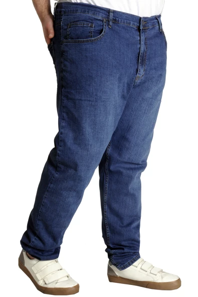 Mode XL Erkek Kot Pantolon Toronto Blue 22936Z Mavi - 3