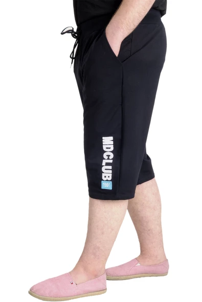 Mode XL Büyük Beden Erkek Kapri MD CLUB 23508 Lacivert - 2
