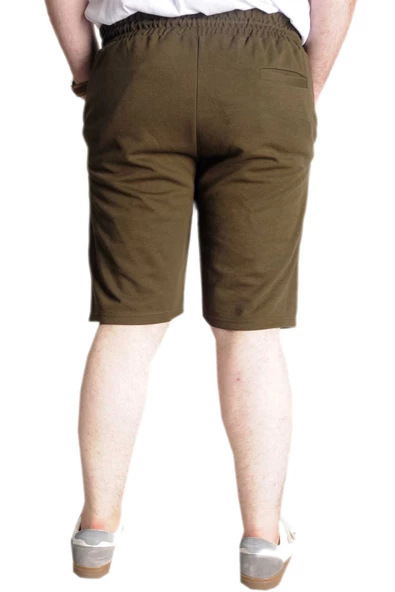 Mode XL Büyük Beden Erkek Şort İnterlok 23515 Haki - Resim 4