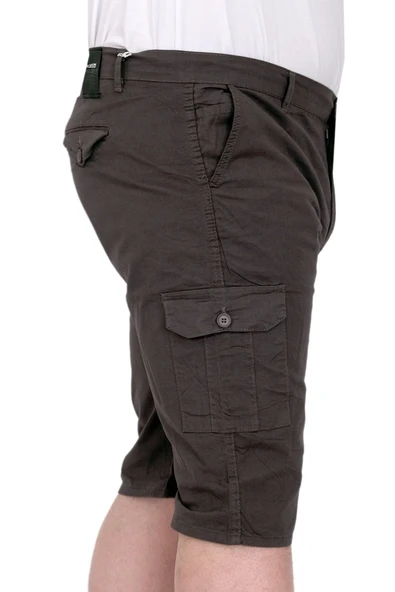 Mode XL Büyük Beden Erkek Kapri Klasik 21401 Antrasit - 9