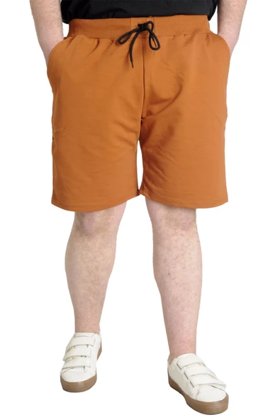 Mode XL Büyük Beden Erkek Kapri Yandan Cep MULINE 20501 Tarçın ürün görseli