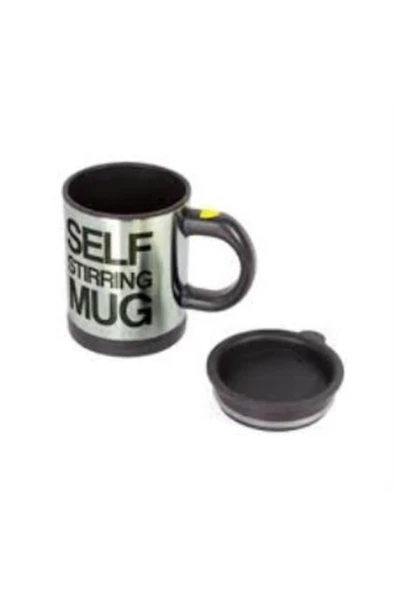 Kendi Kendini Karıştıran Mikser Kupa Termos Bardak; Self Stirring Mug - 6