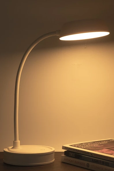 Şarzlı Masa Lambası Dekoratif Ledli Masa Lambası Dokunmatik Masa Lambası 3 Mod Dimmerli - 6