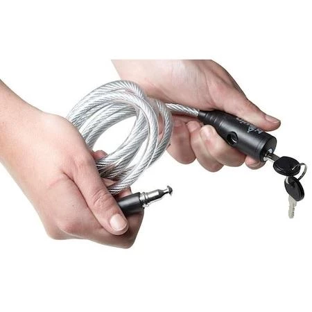 Bisiklet Bağlama Kilidi Çelik Kilit Anahtarlı Bisiklet Kilidi - 12