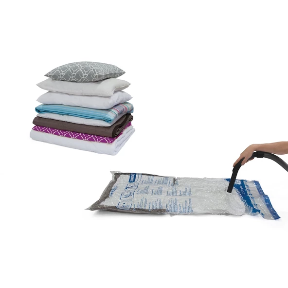 Vakumlu Hurç Poşet Saklama Torbası (55x90) - 4