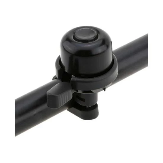 Ultra Light Siyah Metal Bisiklet Zili Çın Çın Bisiklet Zili Sağlam - 6