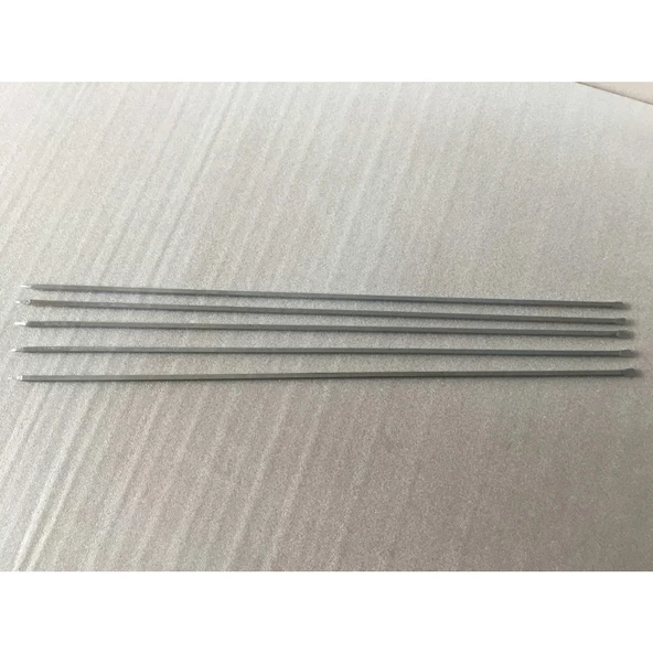 Kare Çöp Şiş Ciğer Şiş Tavuk Şiş Kuşbaşı Et Şişi 10 Adet 70 cm (5mm) - 7