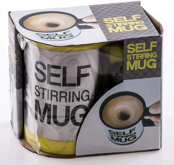 Kendi Kendini Karıştıran Kupa Mikser Kupa Termos Bardak Self Stirring Mug