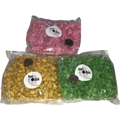 Dekoratif Vazo Taşı Renkli Saksı Taşı 5 Paket Renkli Dekoratif Taş Çakıl Taşı Küllük Taşı (4 Kilogrm) - 2