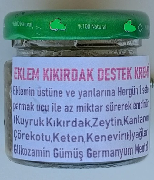 Eklem Kıkırdak Diz Destek Kremi Masaj Yağı 40 Ml