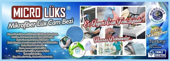 Cam Bezi Hassas Yüzey Temizlik Bezi  Mikrofiber Bez - 4
