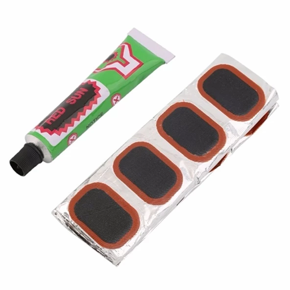 Bisiklet Yaması Tamir Seti Motosiklet Yaması İç Lastik Yaması 24 Adet - 6