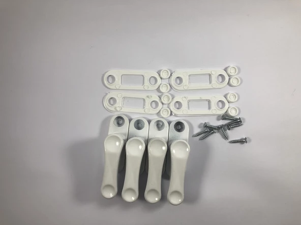 Metal Emniyet Kilidi Kapı Pencere Çocuk Kapı Kilidi (4 Adet) - 6