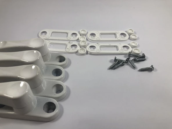 Metal Emniyet Kilidi Kapı Pencere Çocuk Kapı Kilidi (4 Adet) - 4