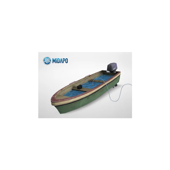Midapo 12 V Çakmaklı Küçük Dalgıç Pompa Su Pompası Mazot Pompası - 4