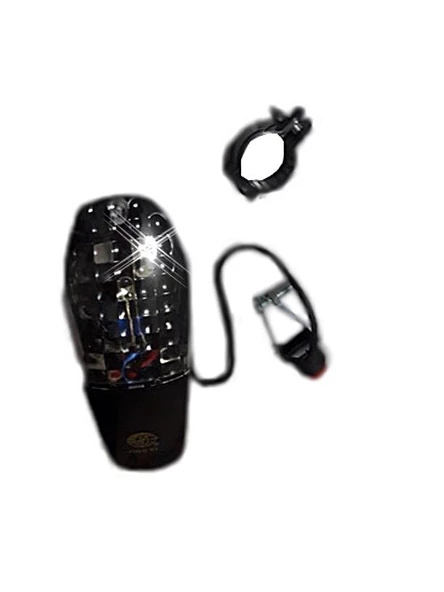 Bisiklet Kornası Elektronik 8 Sesli Işıklı Pilli (Pil Dahil) - 5