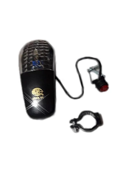 Bisiklet Kornası Elektronik 8 Sesli Işıklı Pilli (Pil Dahil) - 3
